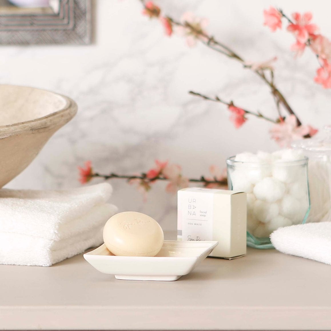 European Soaps European Soaps Spa Prive Facial Soap Bar - Egg White - Little Miss Muffin Children & Home