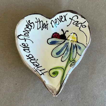 Small Heart-Shaped Bowl "Ladybug"