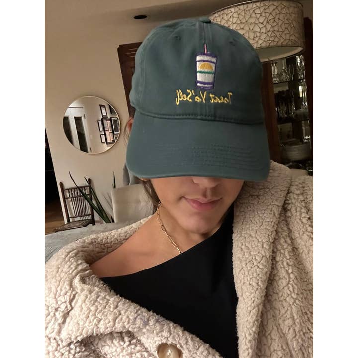 Whereable Art Mardi Gras Treat Yo’ Self Daiquiri Dad Hat - Little Miss Muffin Children & Home