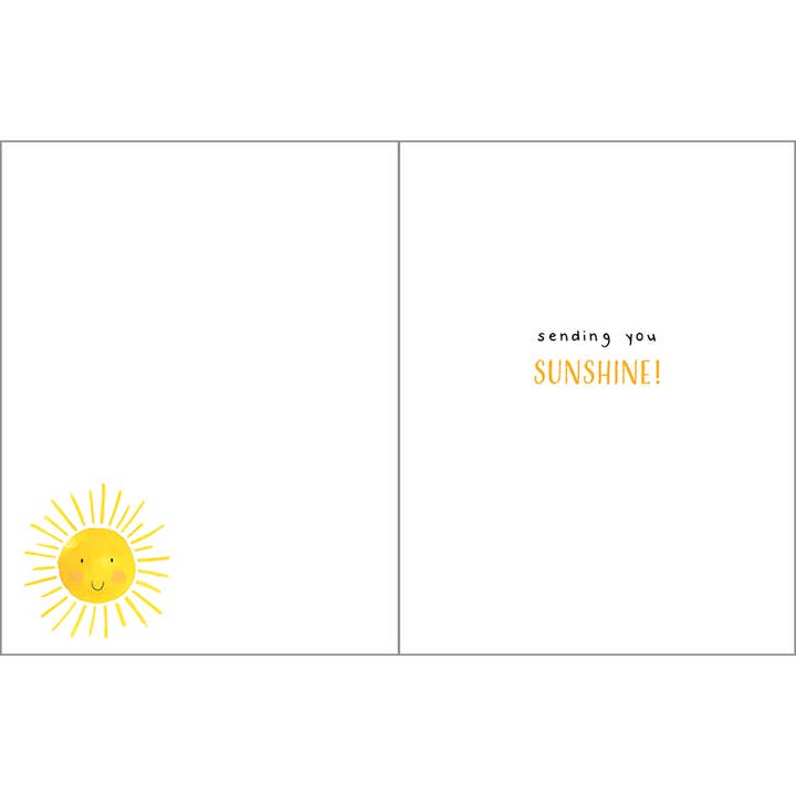 Sunny Days Thinking of You Greeting Card