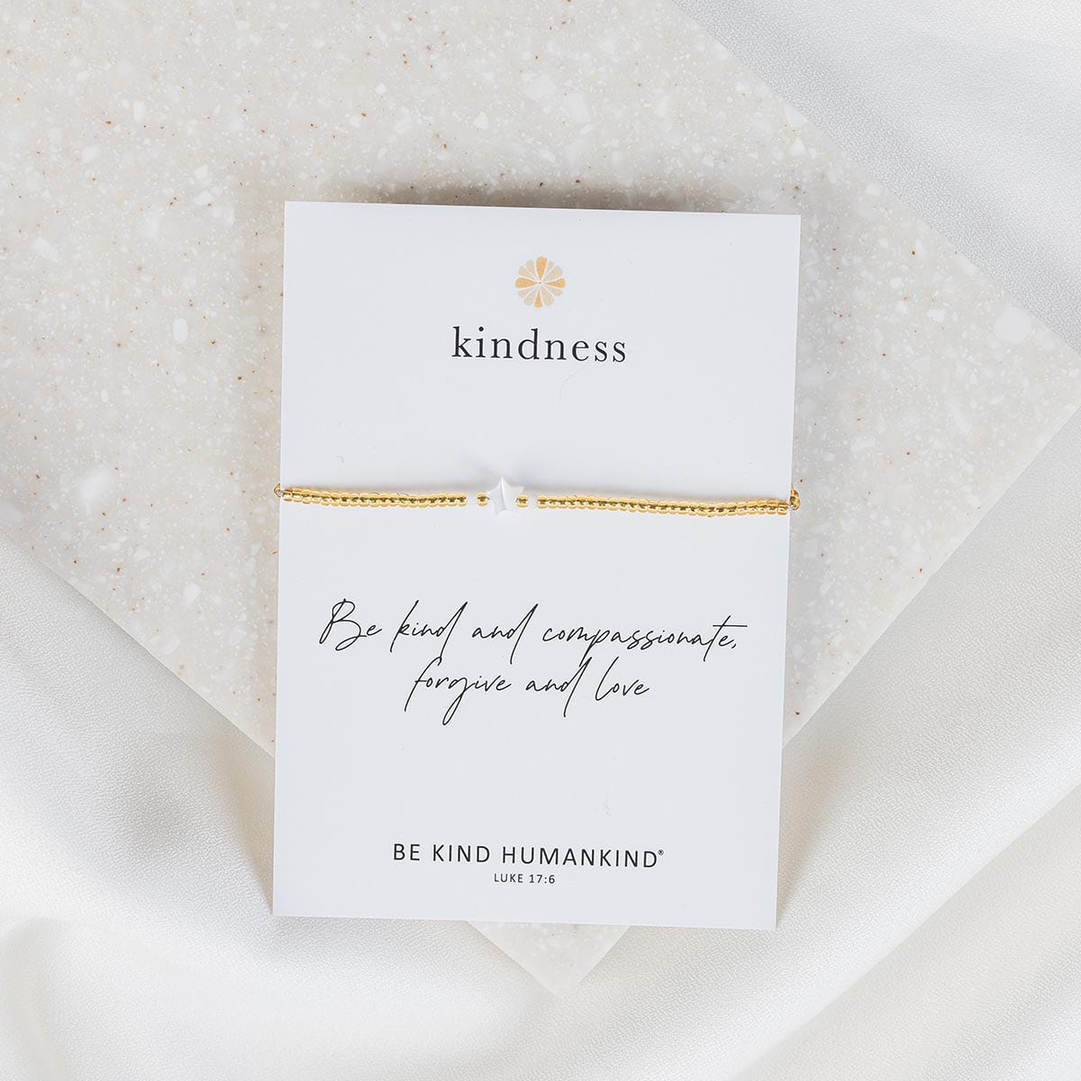 My Saint My Hero My Saint My Hero Kindness Start Gold & White Star - Little Miss Muffin Children & Home