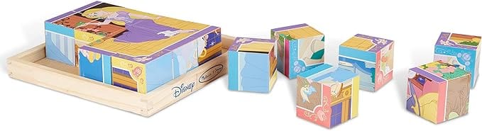 Melissa & Doug Melissa & Doug Disney Princesses Cube Puzzle - Little Miss Muffin Children & Home