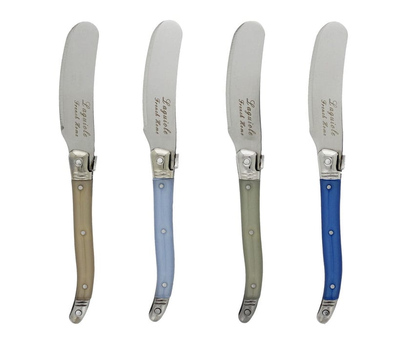 Laguiole 4-Piece Spreader Set with Mother of Pearl Handles main image 1