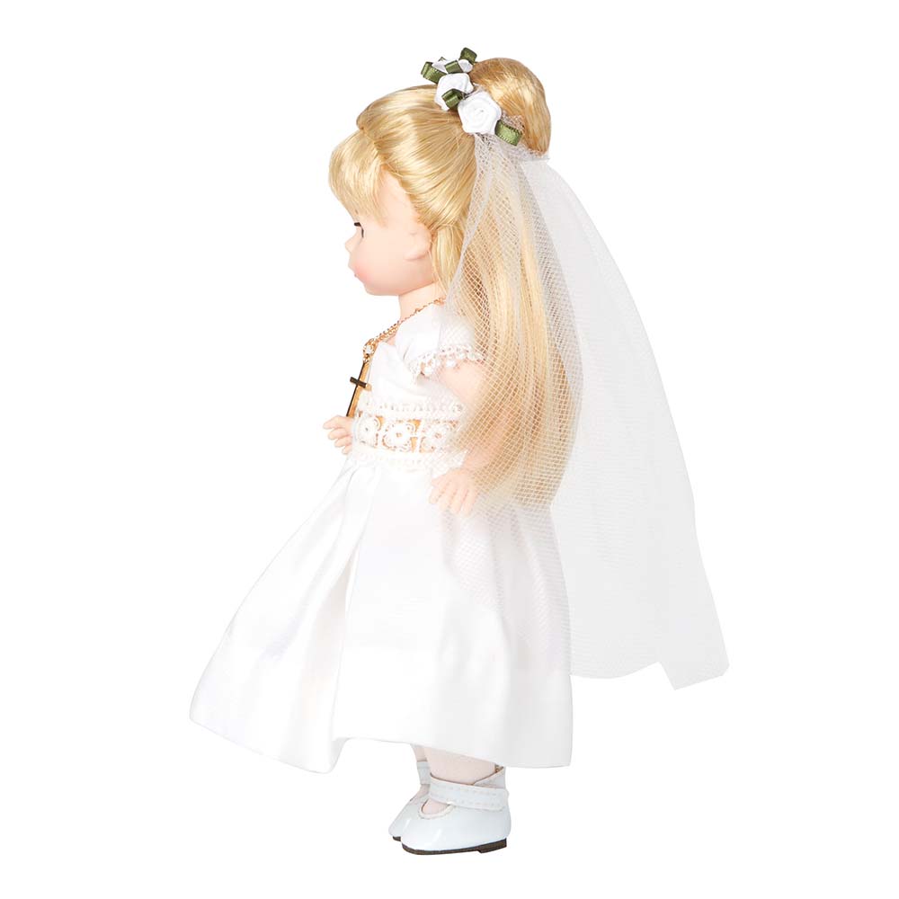 Madame Alexander Madame Alexander 8" First Communion Day Doll - Light Skin Tone/Blue Eyes/Blonde Hair - Little Miss Muffin Children & Home