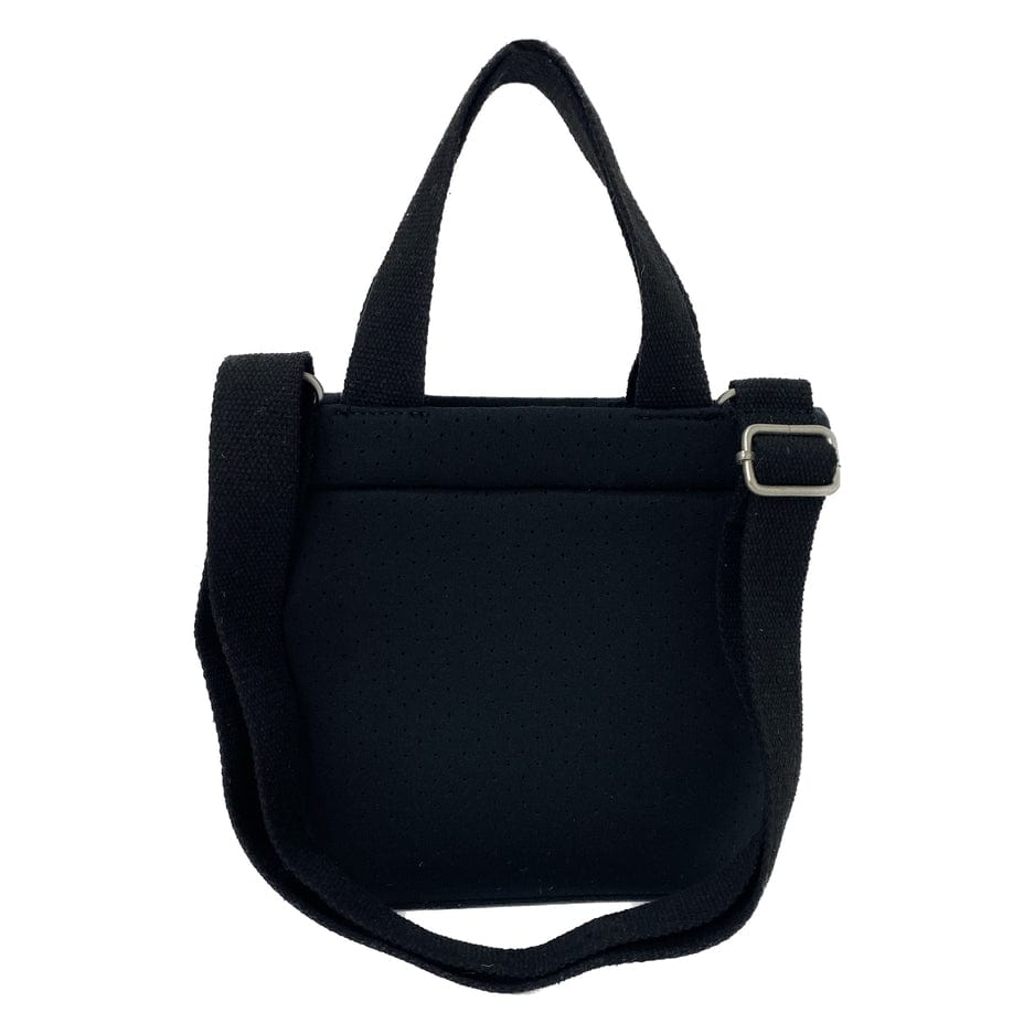 Quilted Koala Quilted Koala Neoprene Midi Town Bag Black - Little Miss Muffin Children & Home