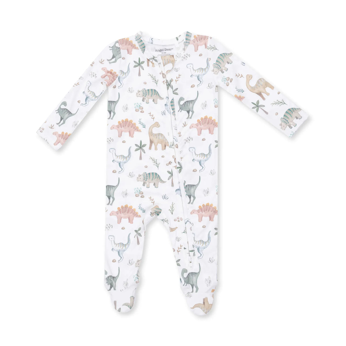 Sweet Baby Dinos 2 Way Zipper Footie