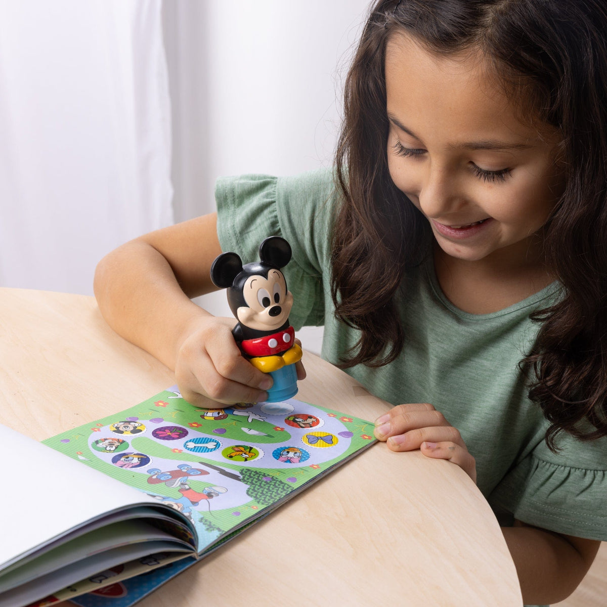 Melissa & Doug Melissa & Doug Sticker WOW! Mickey Activity Pad & Sticker Stamper - Little Miss Muffin Children & Home