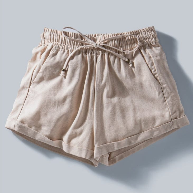 Urban Daizy Linen Blend Drawstring Shorts - Little Miss Muffin Children & Home