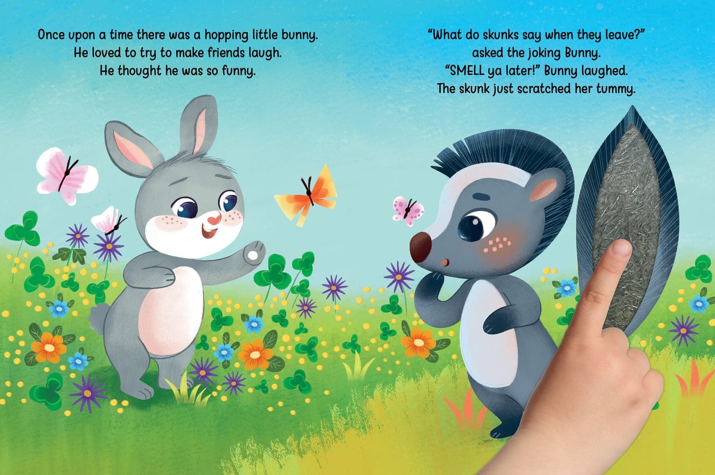 Little Hippo Books Funny Bunny - Children's Touch and Feel Storybook - Sensory Board Book - Little Miss Muffin Children & Home