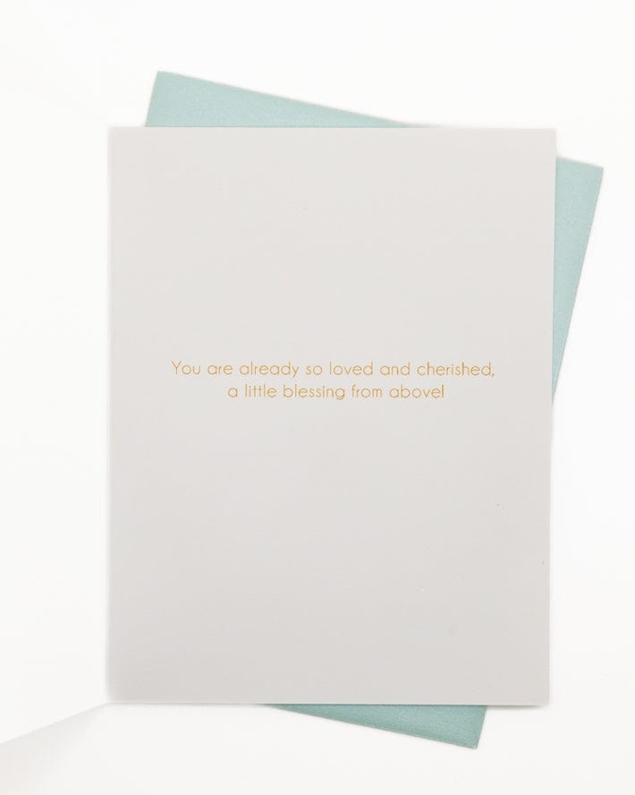 Lavender Vines 'Sweet Little Prince' Teddy Bear New Baby Greeting Card - Little Miss Muffin Children & Home