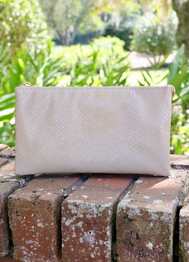 Caroline Hill Caroline Hill Liz Custom Collection Crossbody Bag - Embossed Vegan Snake - Little Miss Muffin Children & Home