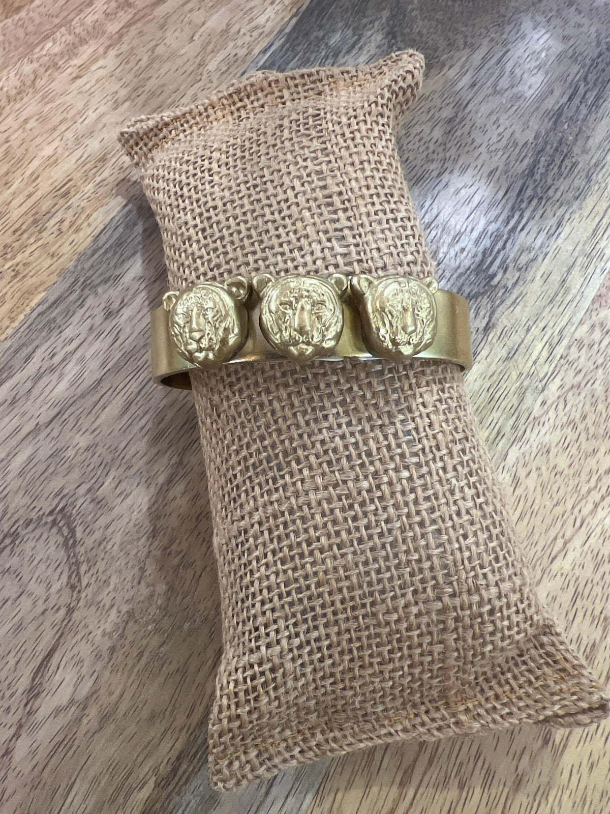Carol Cassisa Carol Cassisa Trois Tigres Thin Brass Cuff - Little Miss Muffin Children & Home