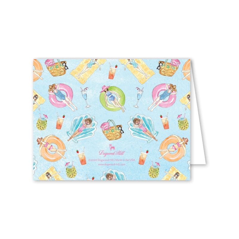 Dogwood Hill Cabana Birthday Card - Little Miss Muffin Children & Home