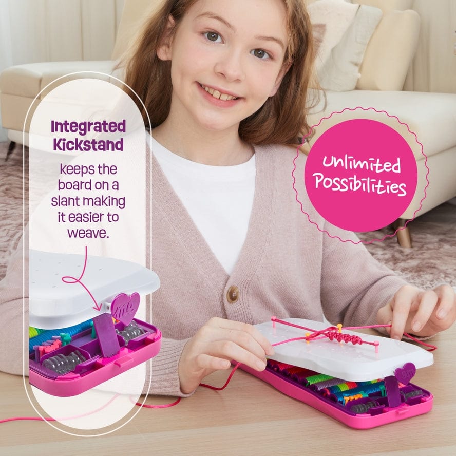 Dan&Darci Dan&Darci Pretty Me Friendship Bracelet Making Kit String Bracelets - Little Miss Muffin Children & Home