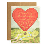 Karen Adams Designs Karen Adams Designs Anniversary Balloon Greeting Card - Little Miss Muffin Children & Home