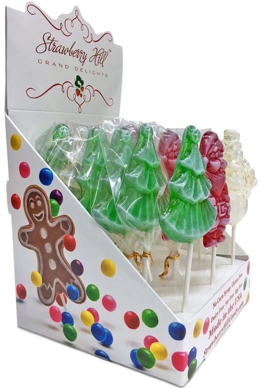 Strawberry Hill Grand Delights Strawberry Hill Grand Delight Christmas Lollipop - Little Miss Muffin Children & Home