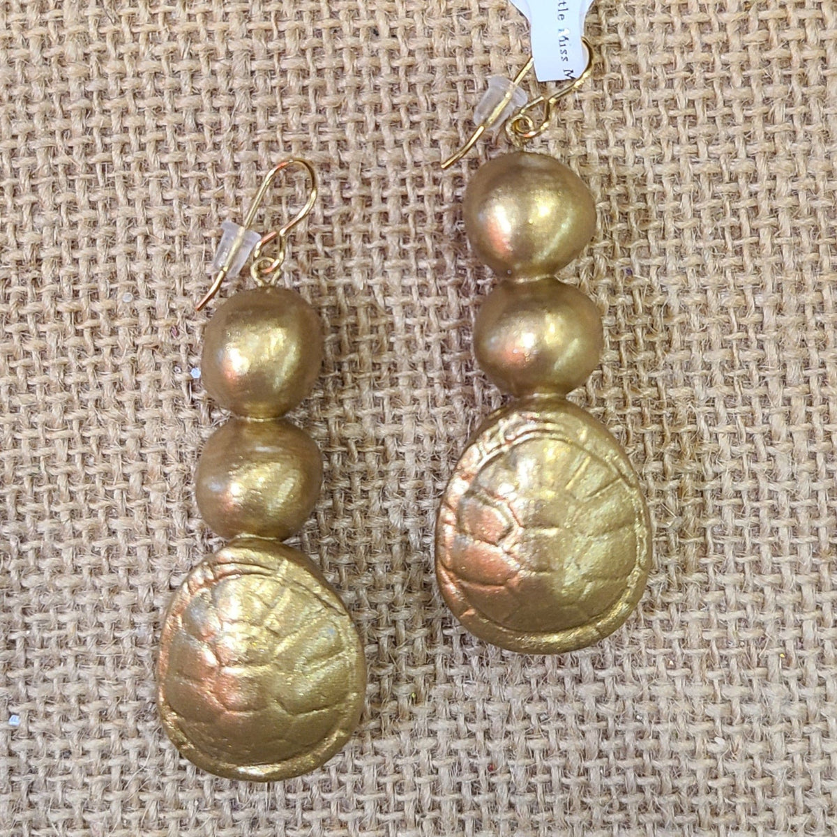 Carol Cassisa Carol Cassisa Turtleshell Earrings - Little Miss Muffin Children & Home