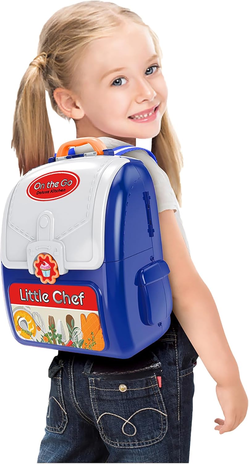 Kid Galaxy Kid Galaxy On The Go Backpack Cooking Set - Little Miss Muffin Children & Home