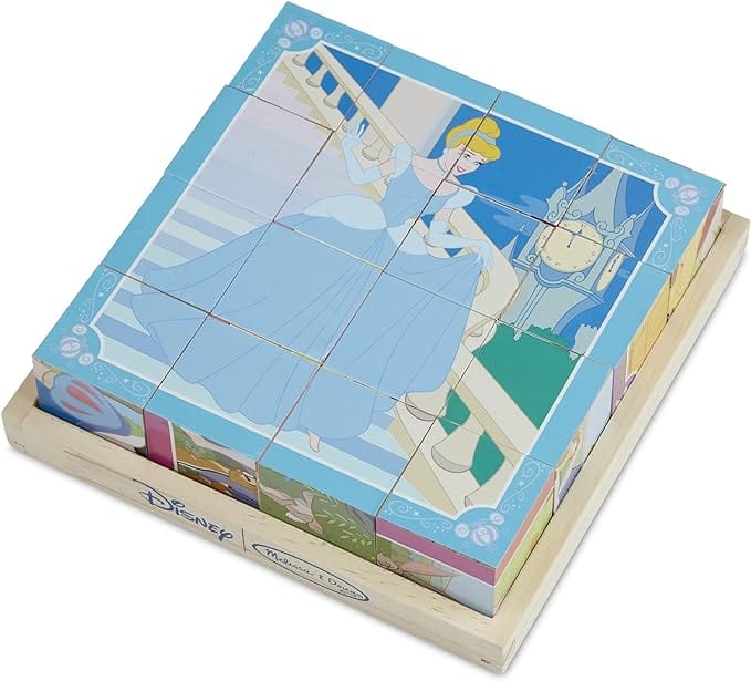 Melissa & Doug Melissa & Doug Disney Princesses Cube Puzzle - Little Miss Muffin Children & Home