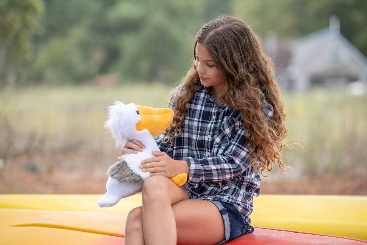 The Petting Zoo Wild Onez Pelican MD 12" - Little Miss Muffin Children & Home