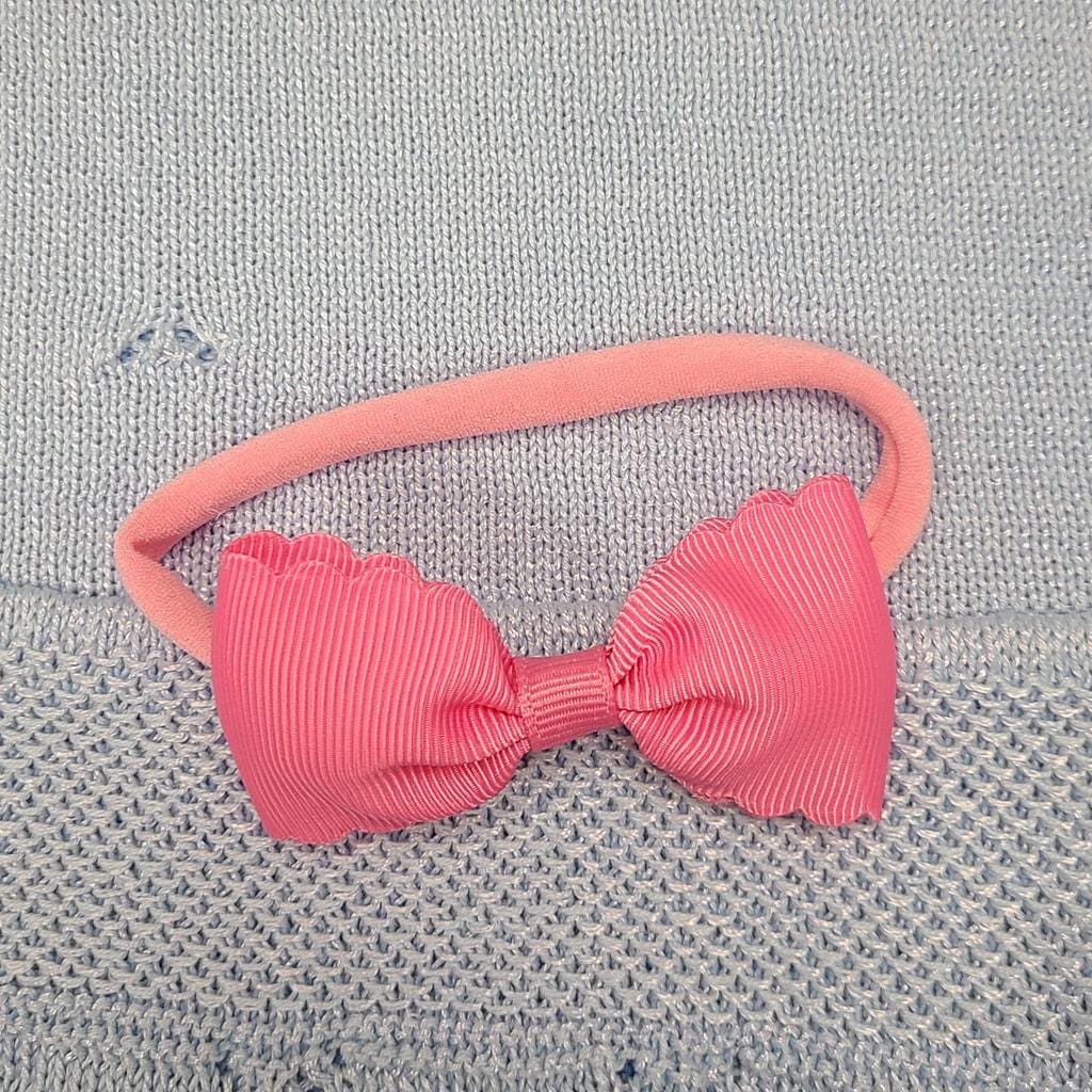 Bows Arts Bows Arts Scallop Bow Baby Headband - Little Miss Muffin Children & Home