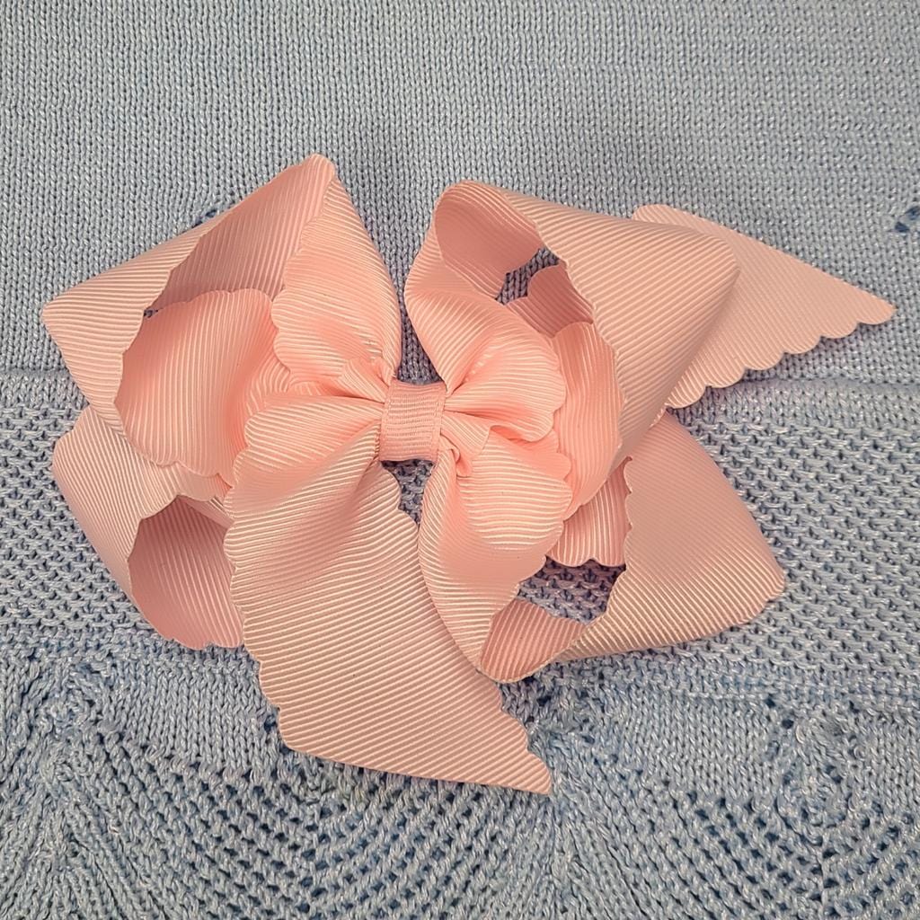 Bows Arts Bows Arts Scallop Edge Grosgrain Bow - Little Miss Muffin Children & Home