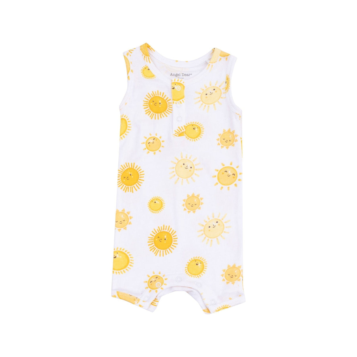 Angel Dear Angel Dear Happy Suns Sleeveless Shortie Romper - Little Miss Muffin Children & Home