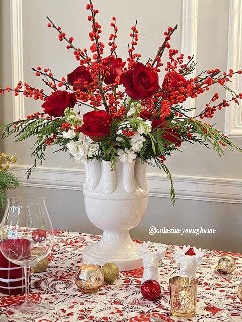 Abigail's Home Decor White Ceramic Tulipiere - Little Miss Muffin Children & Home