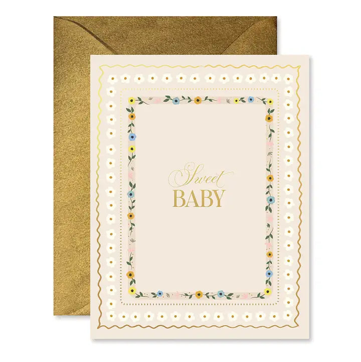 Sweet Baby Album Greeting Card