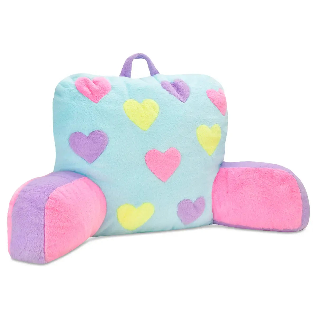 iScream Hearts Color Block Lounge Pillow - Little Miss Muffin Children & Home