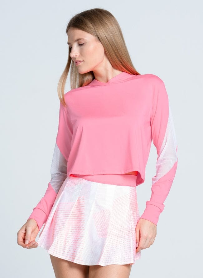 Lucky In Love Lucky in Love Colorblock with Mesh Hoodie - Little Miss Muffin Children & Home