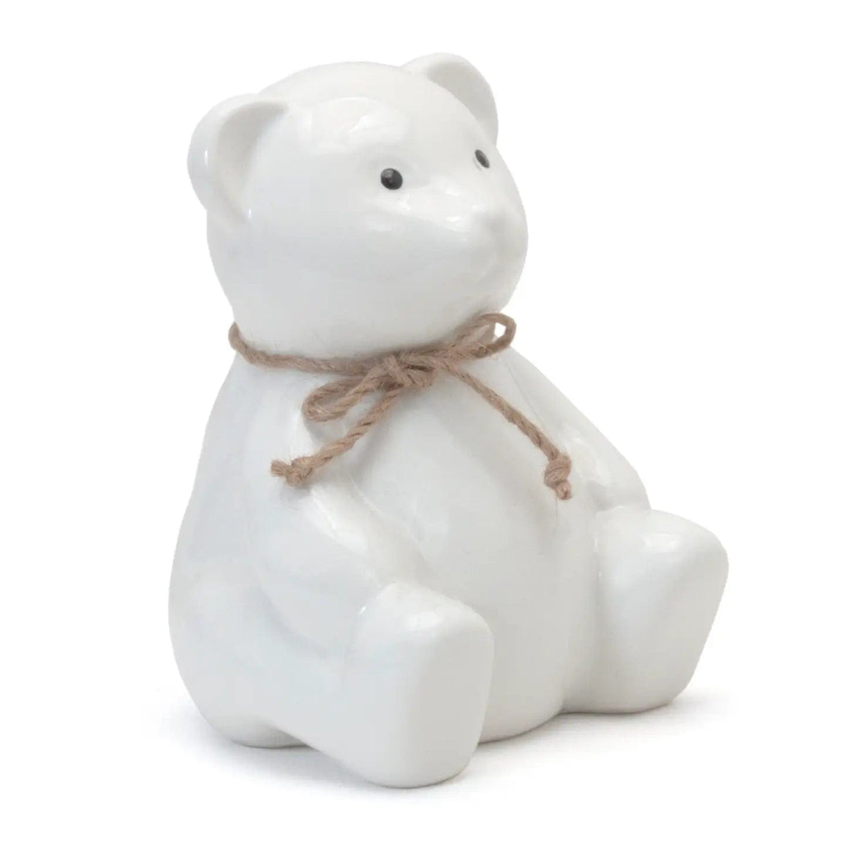 Child To Cherish Child To Cherish Teddy Bear Bank - White - Little Miss Muffin Children & Home