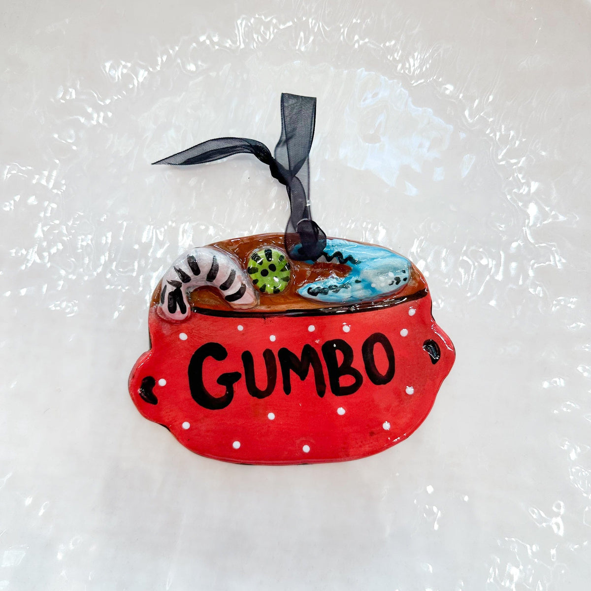 Katie Baldwin Originals Gumbo Ornament - Little Miss Muffin Children & Home