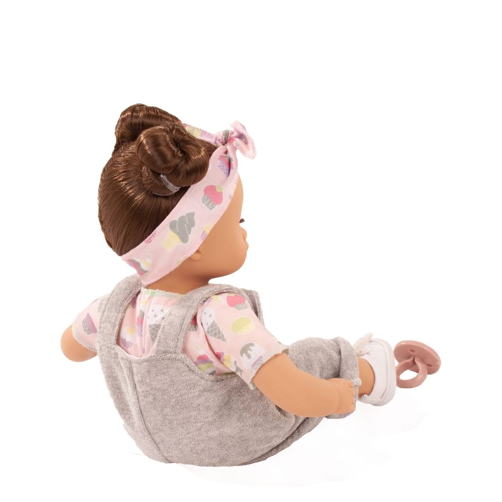 Gotz Gotz Muffin Popsicle 13" Soft Baby Doll with Brown Hair & Sleeping Eyes - Little Miss Muffin Children & Home