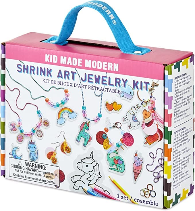 Kid Made Modern Kid Made Modern Shrink Art Jewelry Kit - Little Miss Muffin Children & Home