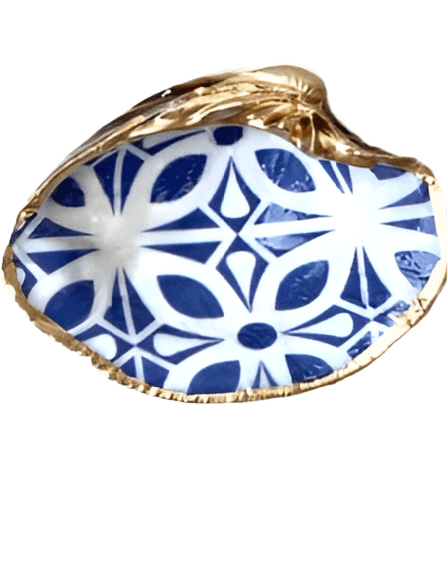 Ten Twenty Six Designs Decoupage Ceramic Oyster Shells - Little Miss Muffin Children & Home