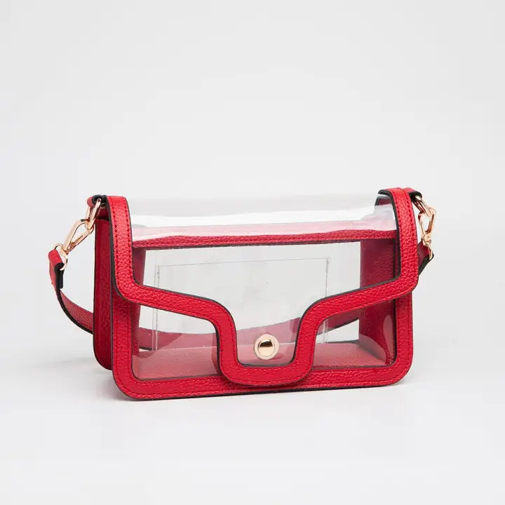 Nina Clear Gameday Shoulder Bag, 6 colors Available