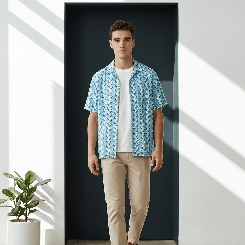 Wave Men's Festival Shirt