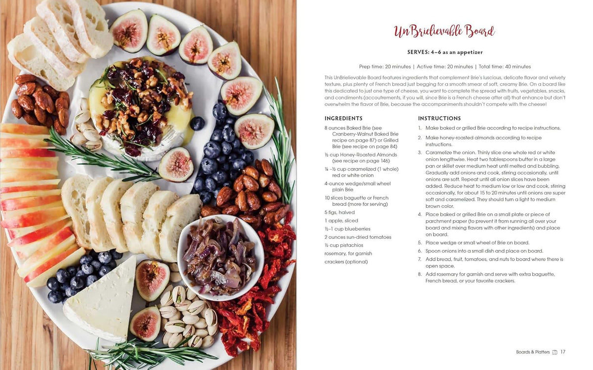 Simon & Schuster Stunning Spreads: Easy Entertaining with Cheese, Charcuterie, Fondue & Other Shared Fare - Little Miss Muffin Children & Home