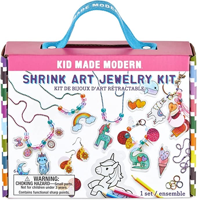 Kid Made Modern Kid Made Modern Shrink Art Jewelry Kit - Little Miss Muffin Children & Home
