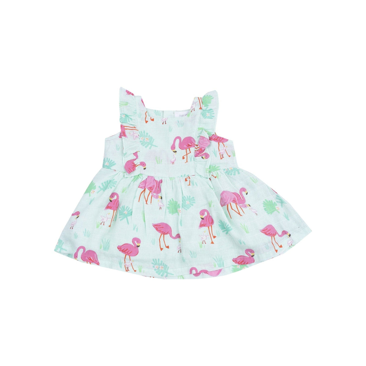 Angel Dear Angel Dear Flamingos Square Neck Ruffle Tank And Short - Little Miss Muffin Children & Home