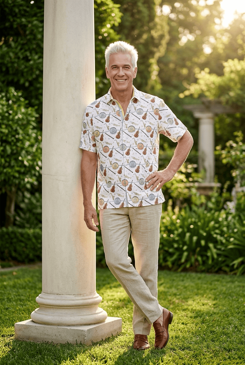 Jazz Festin' Men's Festival Shirt