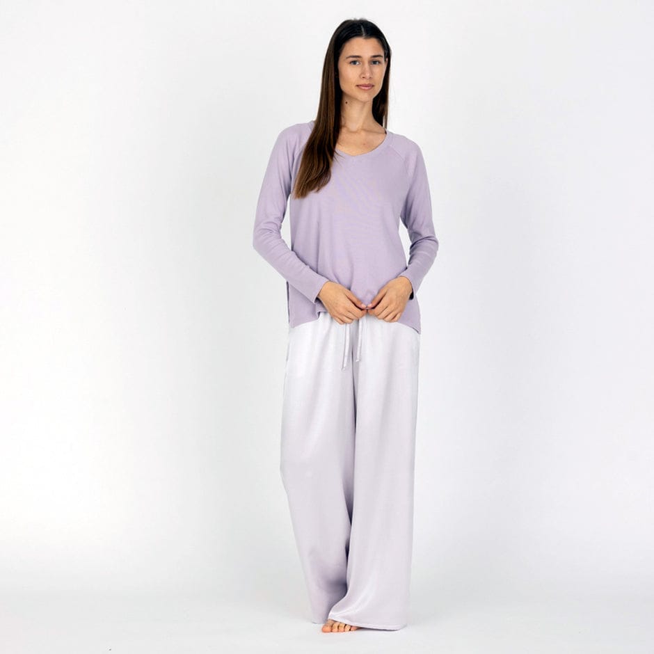 PJ Harlow Frankie & Lola PJ Set in Lavender - Little Miss Muffin Children & Home