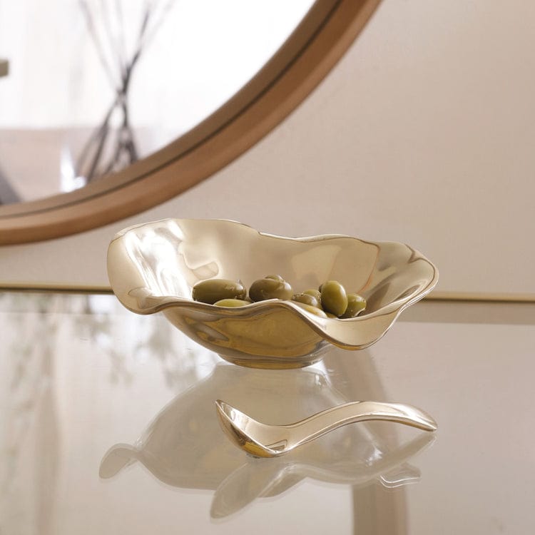 Beatriz Ball Beatriz Ball Sierra Modern Small Oval Bowl with Spoon - Little Miss Muffin Children & Home