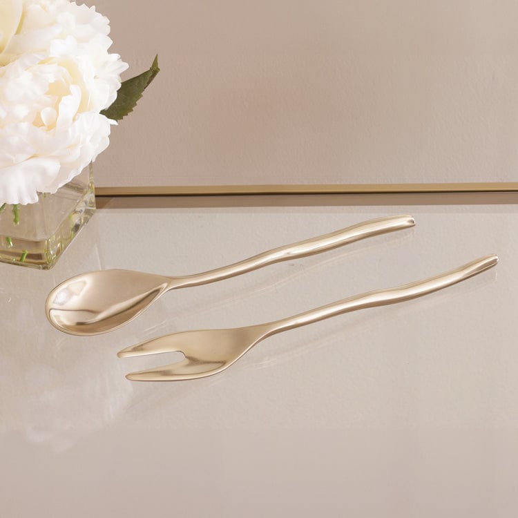 Beatriz Ball Beatriz Ball Sierra Modern Maia Large Salad Servers - Little Miss Muffin Children & Home