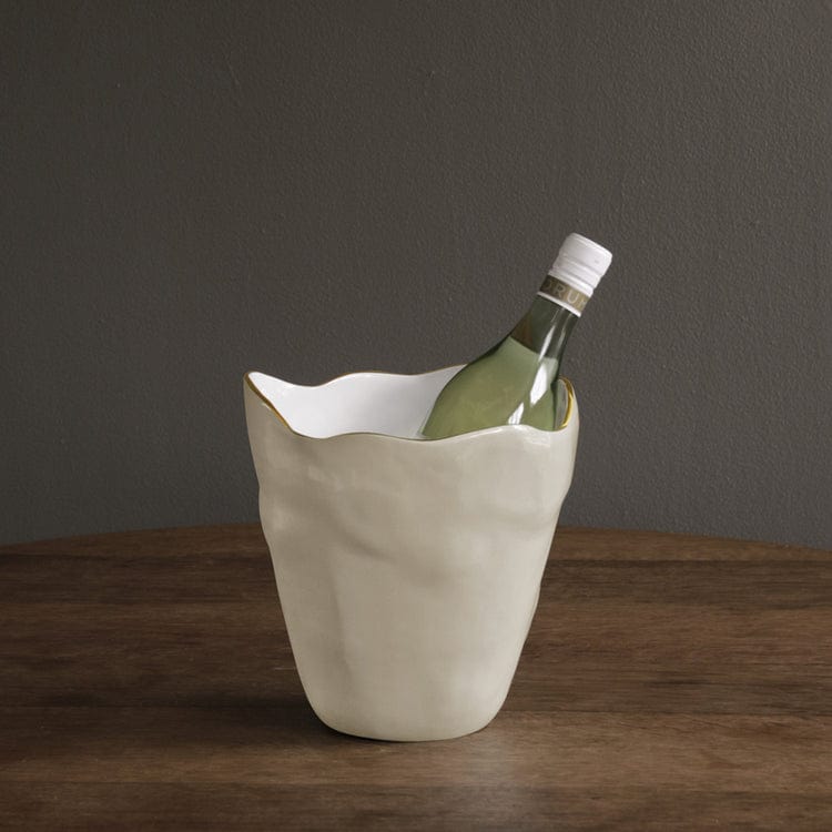 Beatriz Ball Encanto Soho Large Ice Bucket, Cream & White - Little Miss Muffin Children & Home