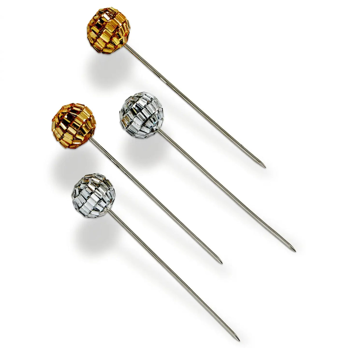 tag Disco Ball Set of 4 Cocktail Pick - Little Miss Muffin Children & Home