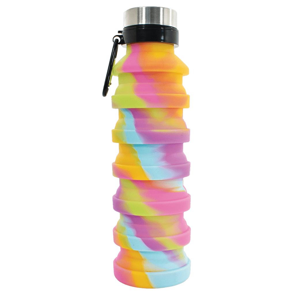 iScream iScream Tie Dye Collapsible Water Bottle - Little Miss Muffin Children & Home