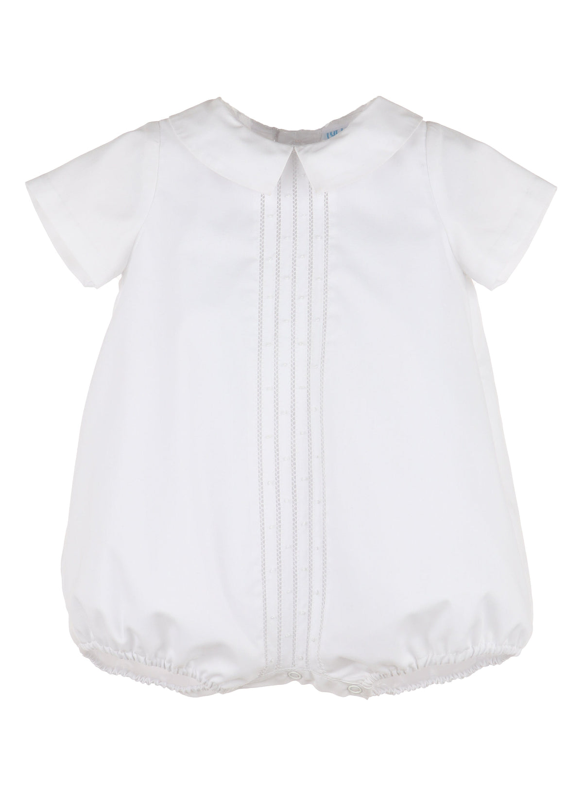 Casero & Associates Casero & Associates Embroidery Randall Boy Bubble, White - Little Miss Muffin Children & Home