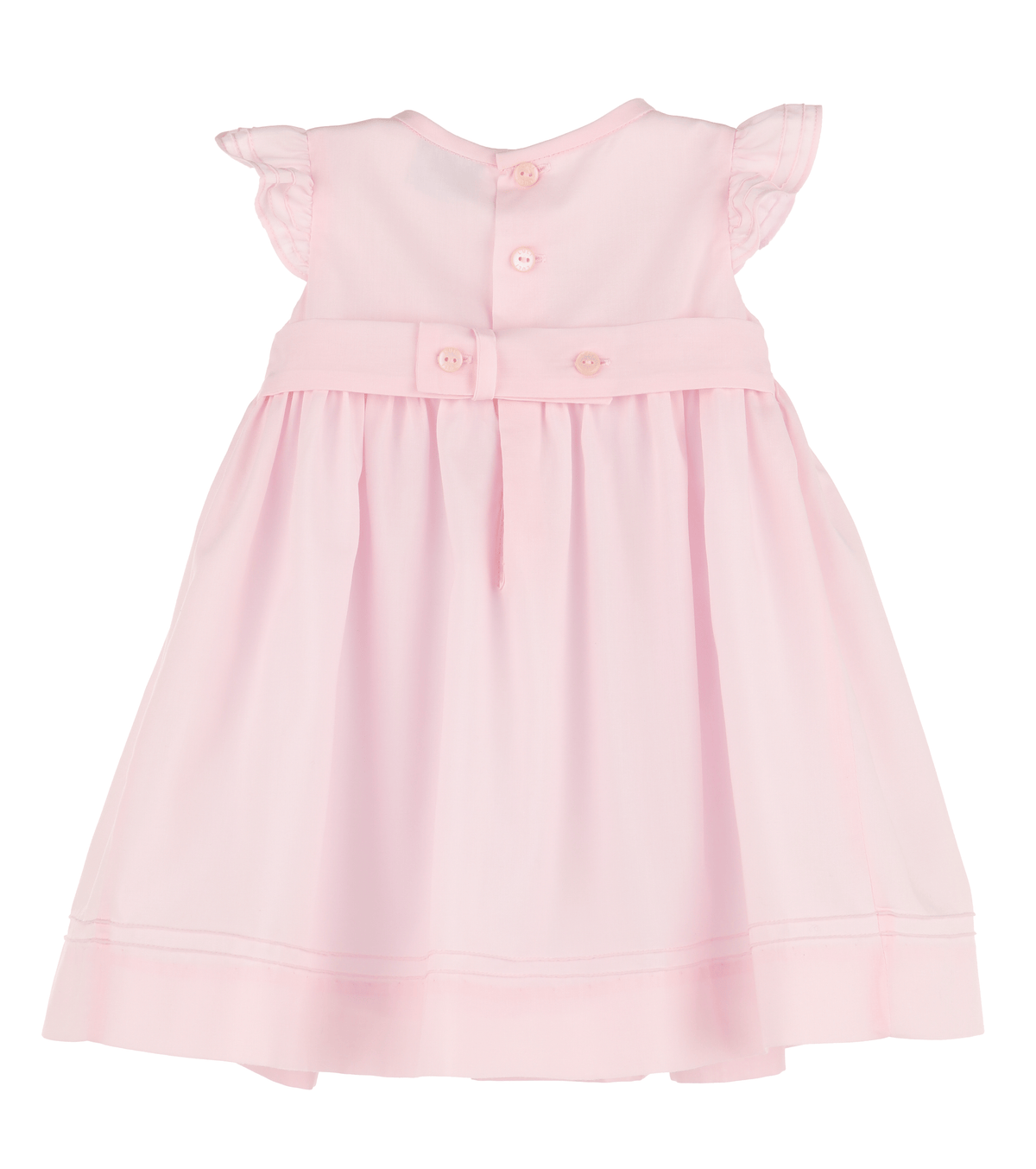 Casero & Associates Casero & Associates Color Combo Smock Dress, Pink - Little Miss Muffin Children & Home